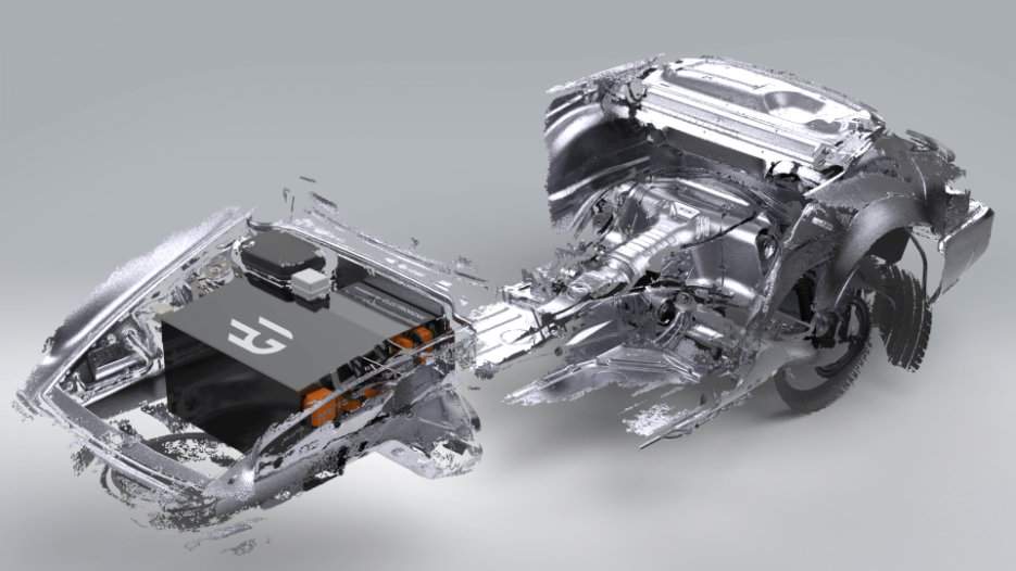 Electrogenic powertrain render and design