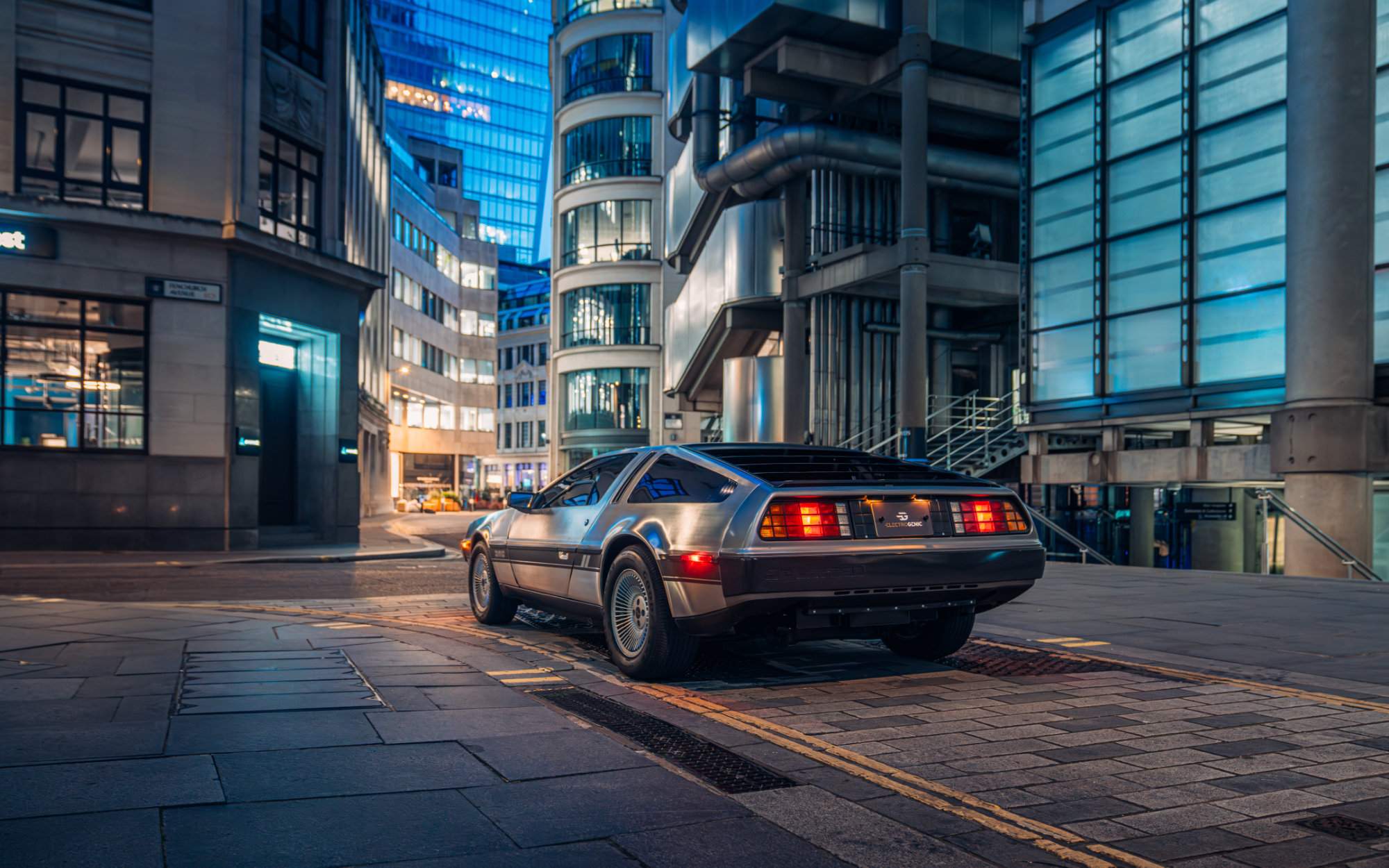 Electrogenic electric DeLorean London Alex-Penfold
