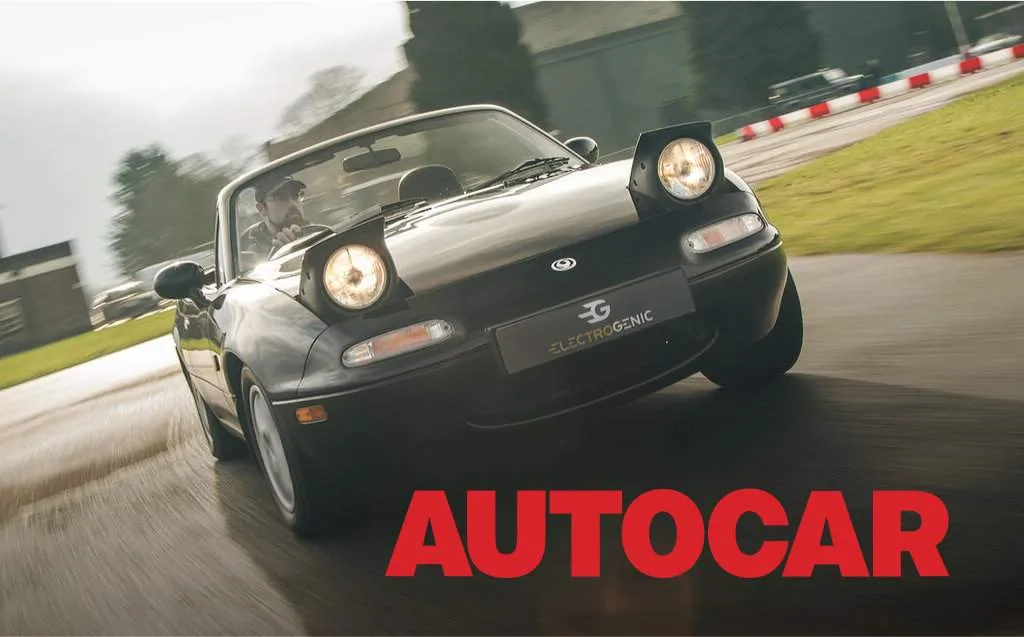 Autocar - Murray Scullion - Mazda MX-5 review - Electrogenic