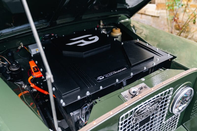 Electrogenic electric Series LandRover battery box