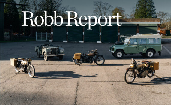 Robb Report – Rachel Cormack – Land Rovers and Harley Davidsons