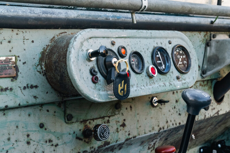 Electrogenic electric Series Land Rover dashboard