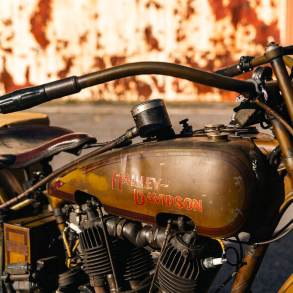 Electrogenic hybrid Harley Davidson conversion