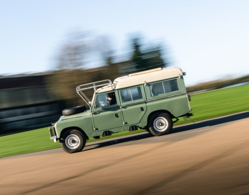 Electrogenic Land Rover Series EV track