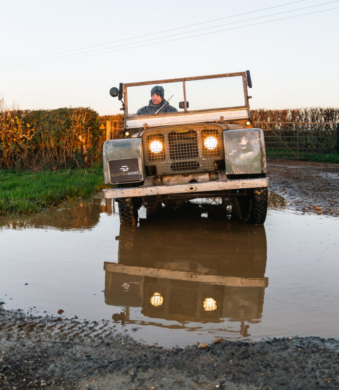 Electrogenic Lland Rover Series EV reflections