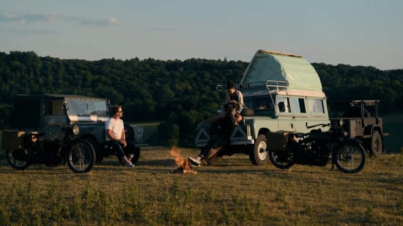 Jason Mamoa Off The Grid - Electrogenic conversion of Harley Davidson and Land Rover